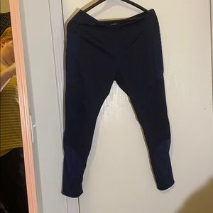 Deep blue athletic leggings